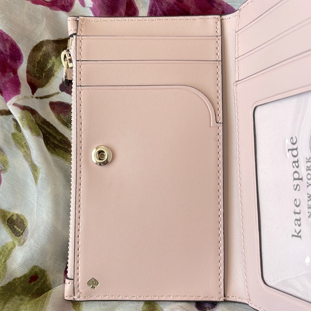 Brand New Kate Spade Genuine Leather Slim Bifold Jackson Wallet - Picture 10 of 15